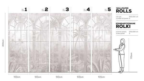 Serra - Wallpaper in standardized rolls