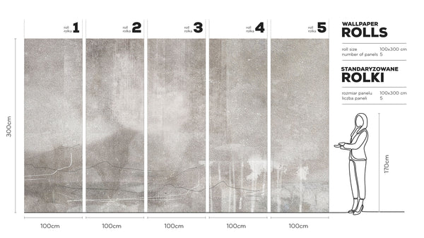 Sonitus - Wallpaper in standardized rolls