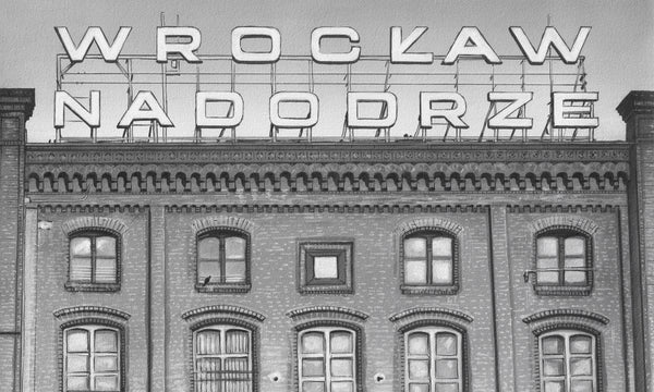 Station B&W - Wallpaper in standardized rolls