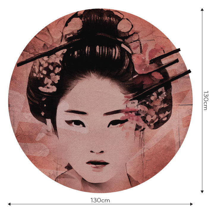 Geisha Wheel Wallpaper