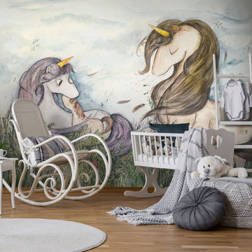 Wild Unicorns - Wallpaper in standardized rolls