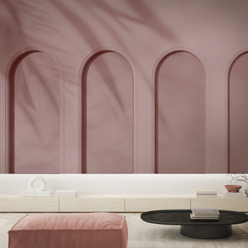 Libra Pink - Wallpaper in standardized rolls