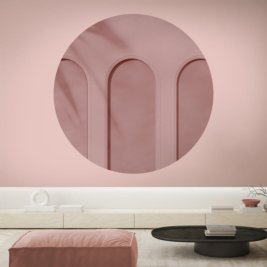 Libra Pink Circle Wallpaper