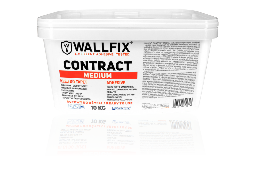 Wallfix Contract Medium (280-450 g/m2) recommended for smooth nonwoven fabric